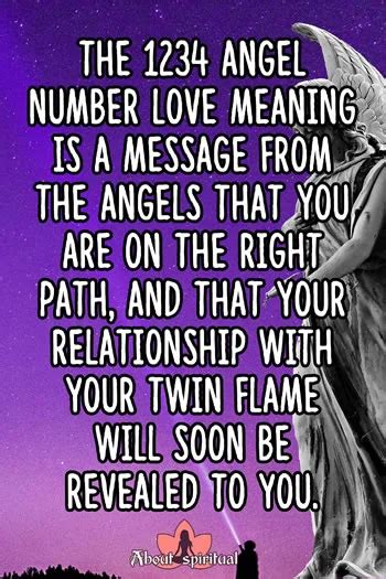 1234 Angel Number Twin Flame Union: Divine。